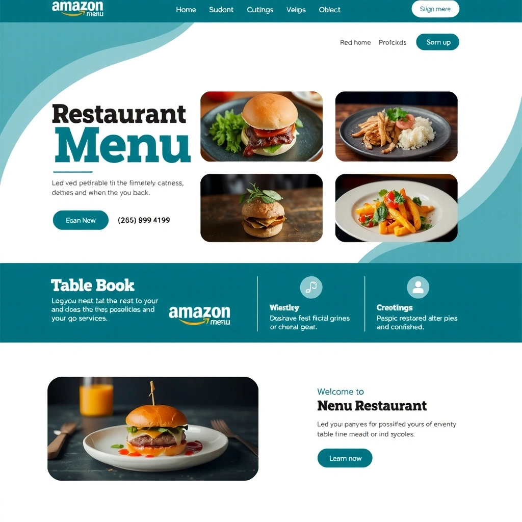 Restaurant Website - Mobile-First Design